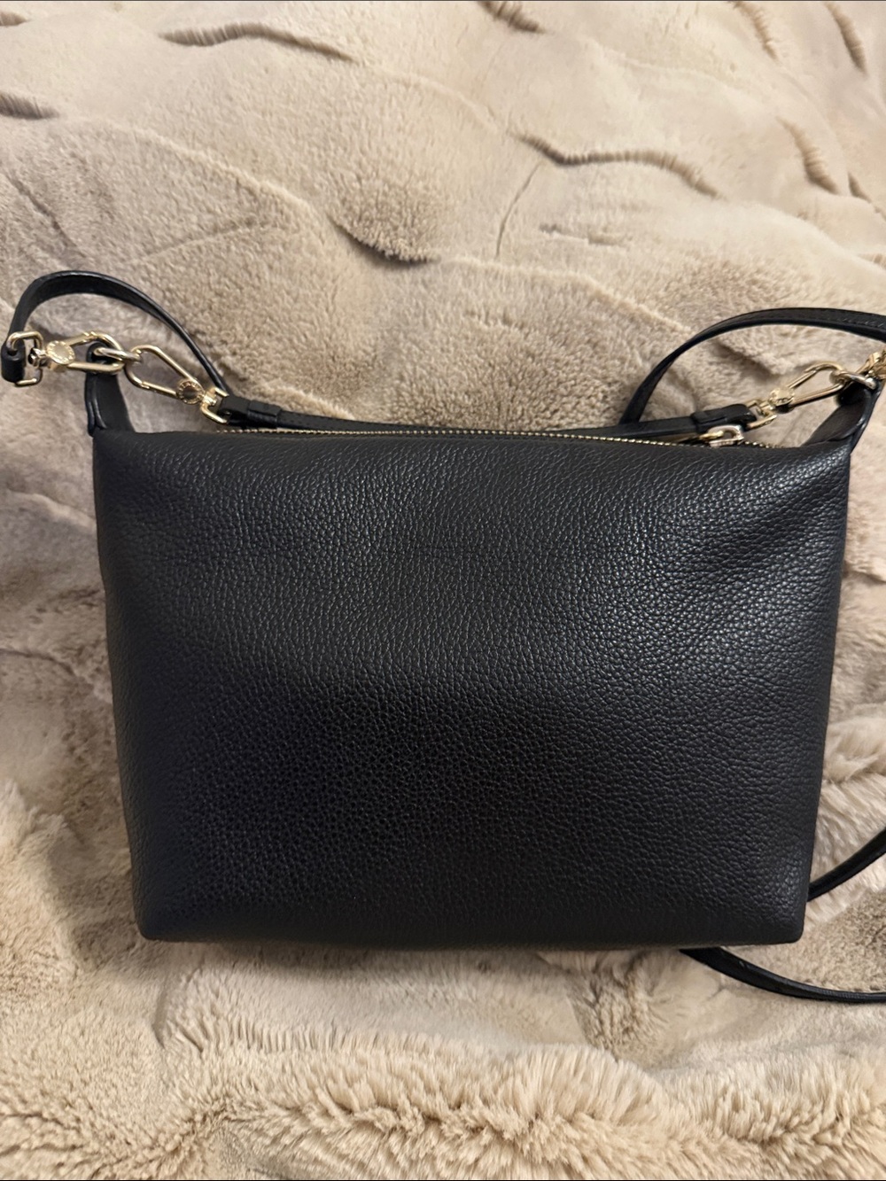 Furla studded pebbled leather luxury crossbody bag - Picture 4 of 9